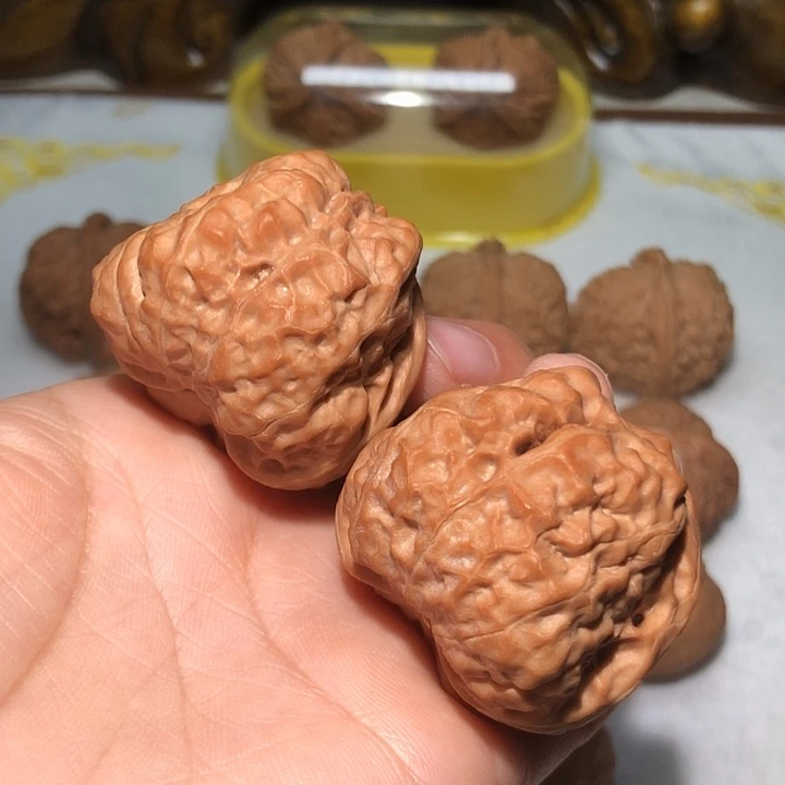 文玩核桃把件38蛤蟆头