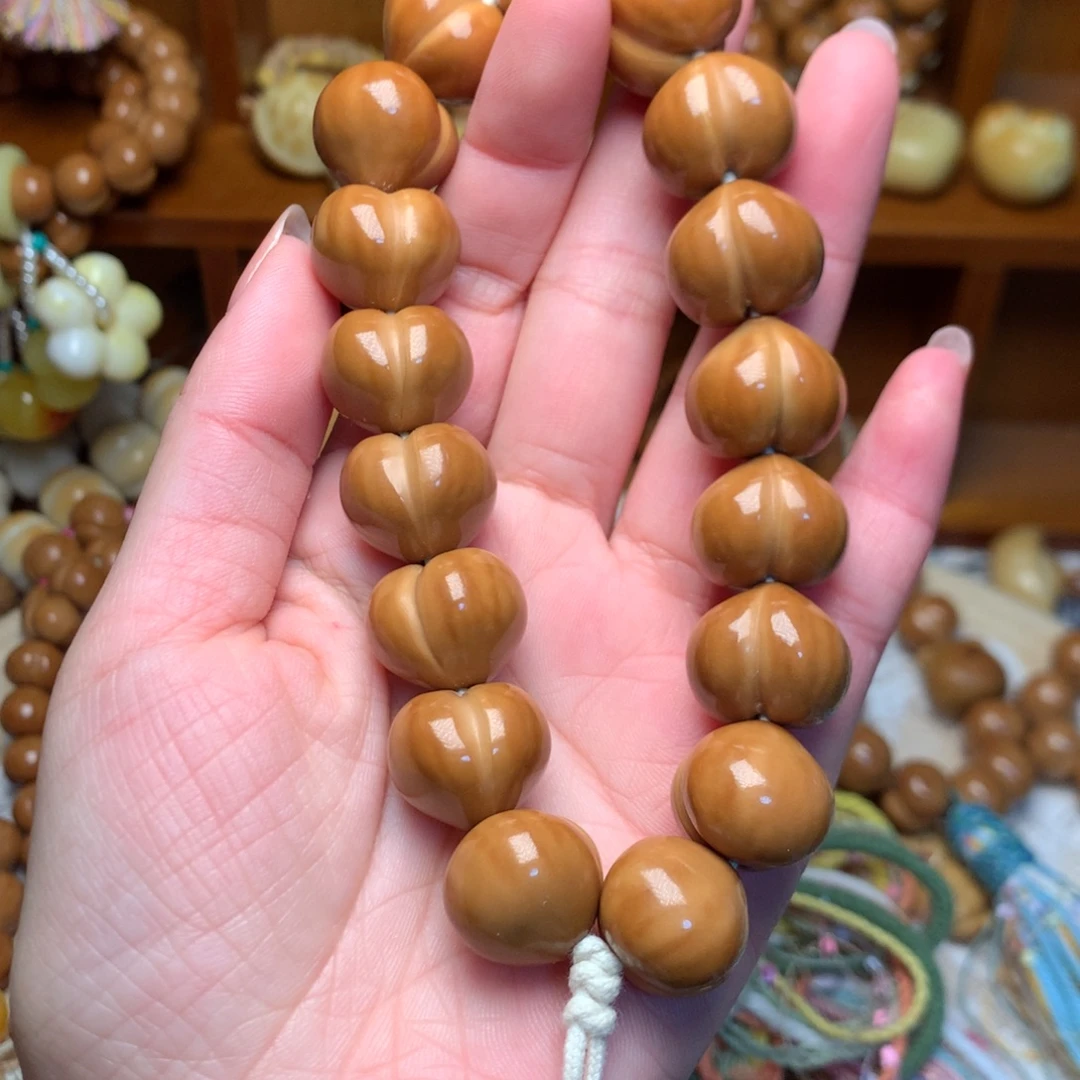 吊坠猴头核桃17高定屁桃手持素