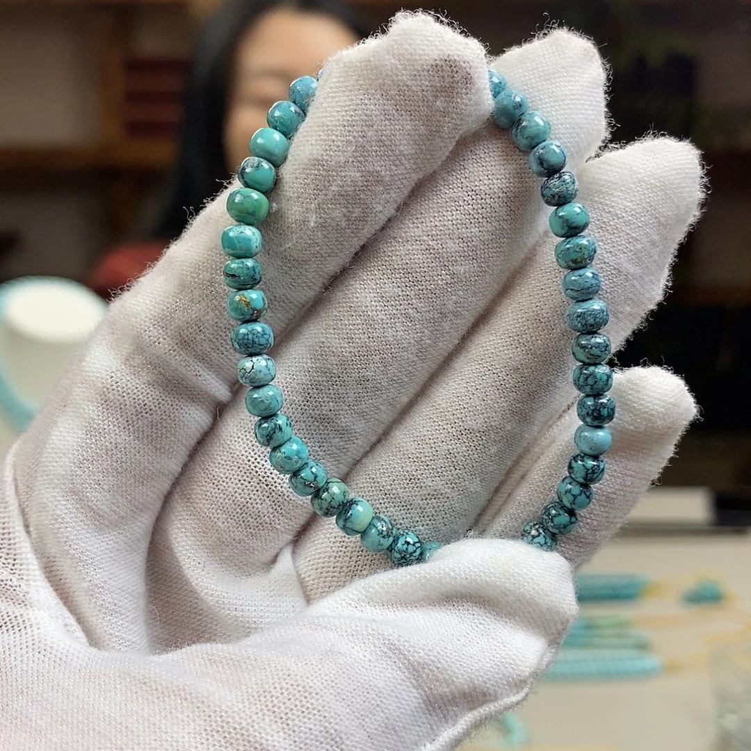 绿松石A6单圈卡4+未镶嵌