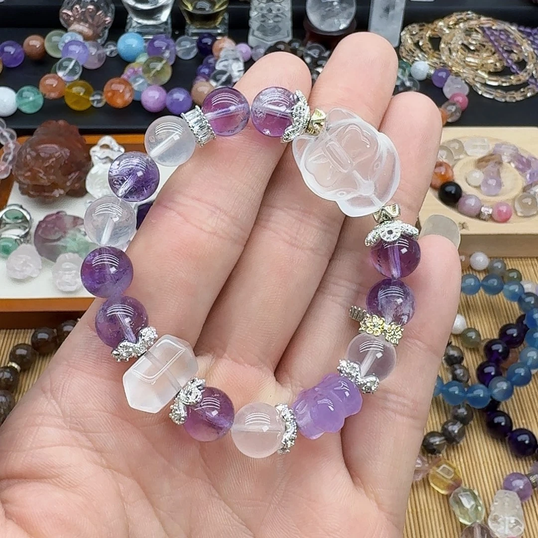 手链银S925镶嵌水晶