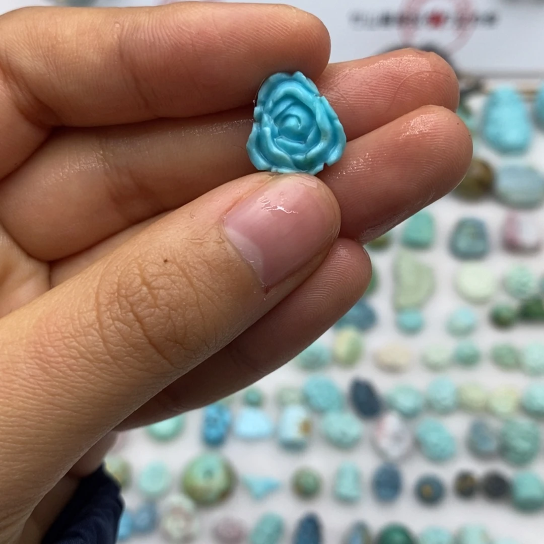 绿松石未镶嵌配饰