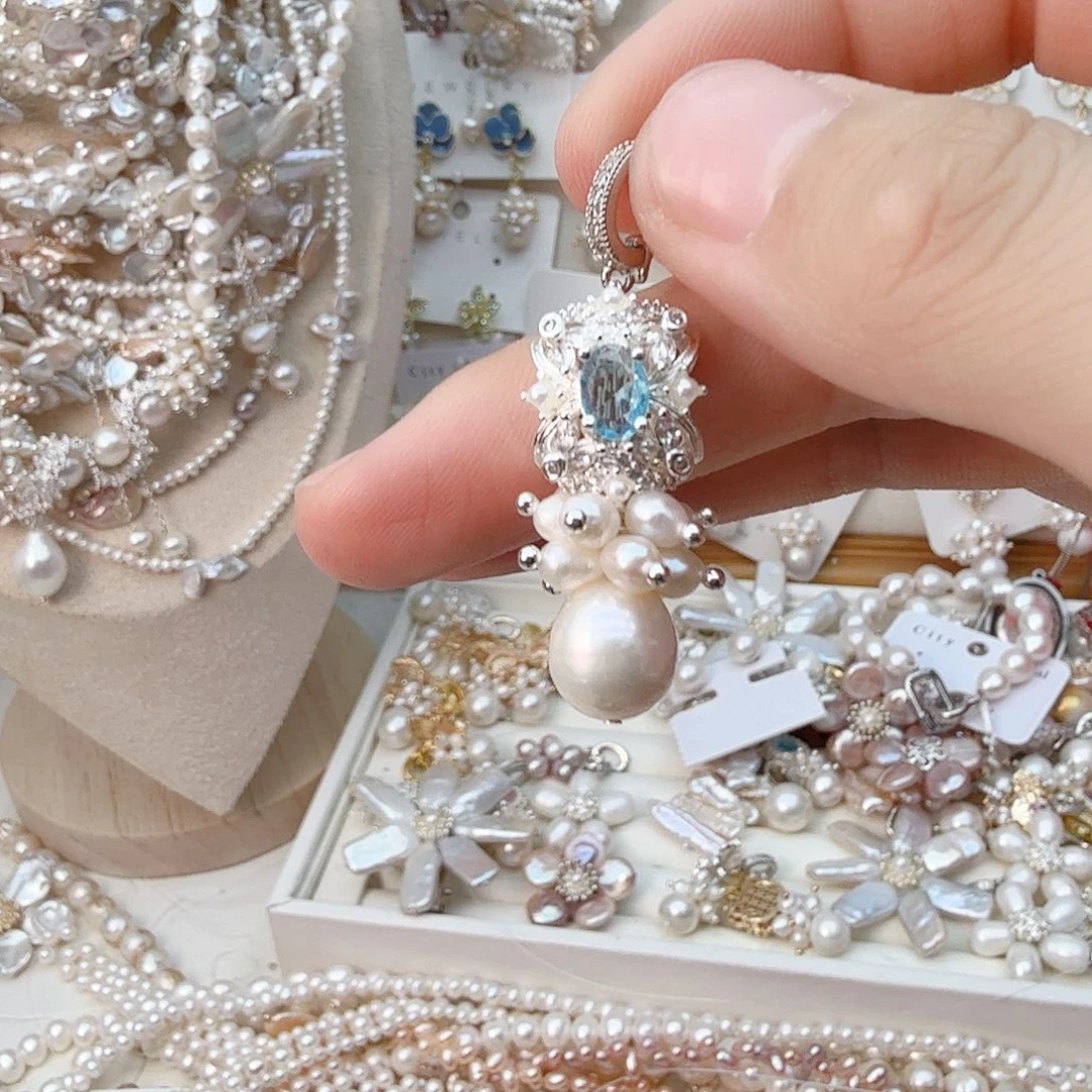 颈饰淡水珍珠未镶嵌