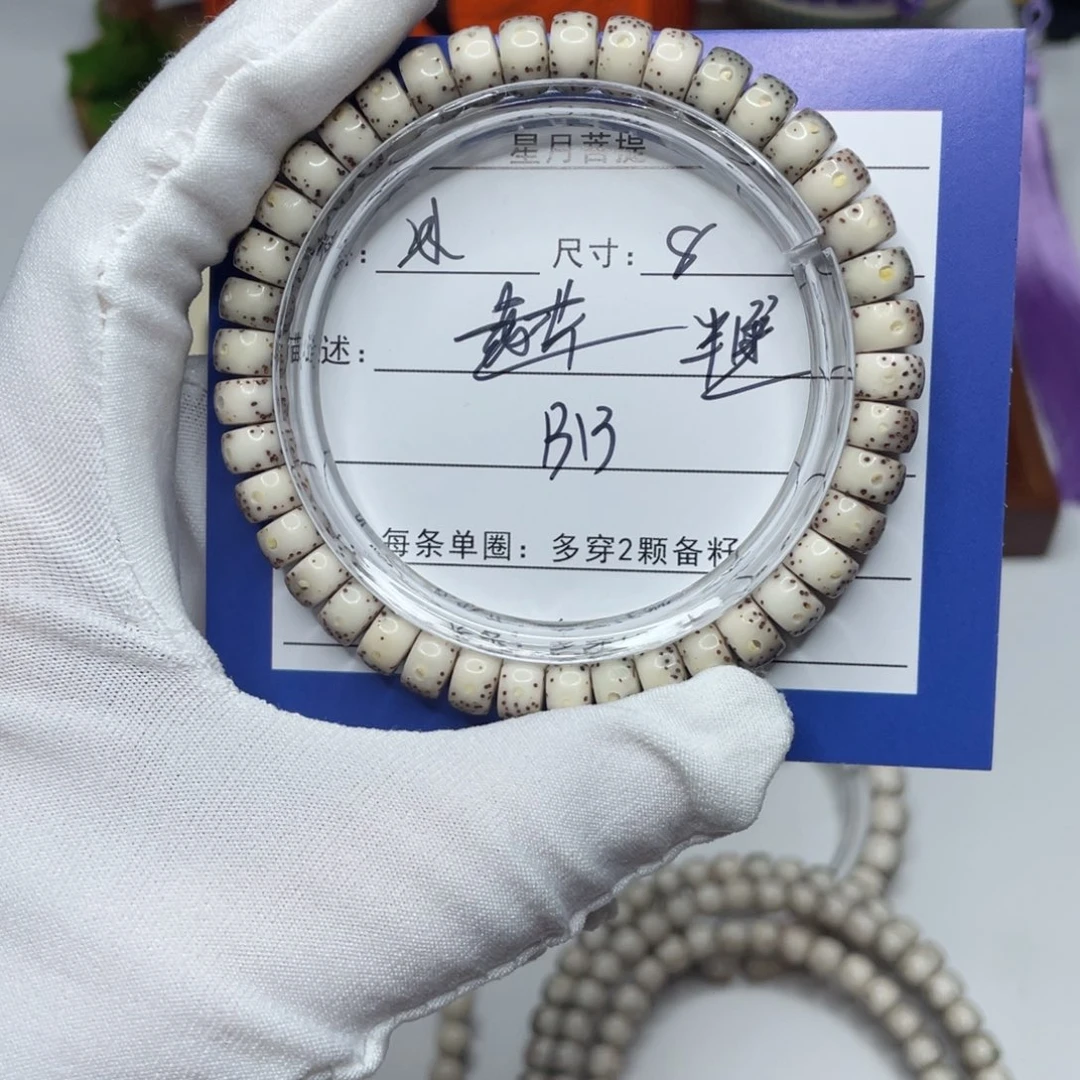 手串星月菩提8药片半壁B13