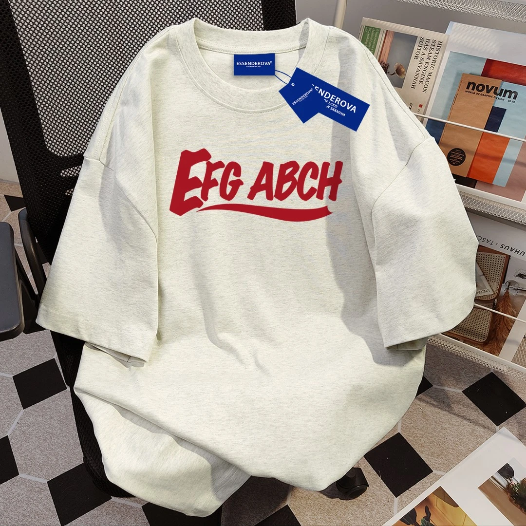 100%纯棉甜美日系夏季小众短袖t恤男女款宽松百搭情侣上衣ins潮牌