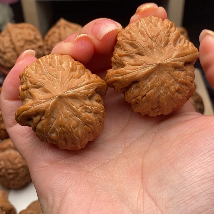 文玩核桃把件铁锤40全品