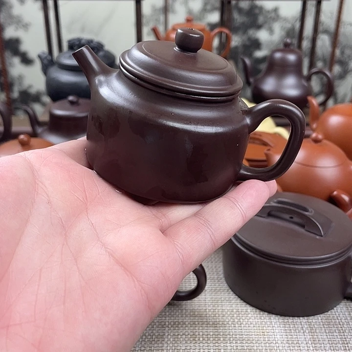 音***缘紫砂茶壶宜兴紫砂