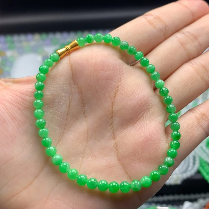 毛衣链未镶嵌翡翠卡4.2