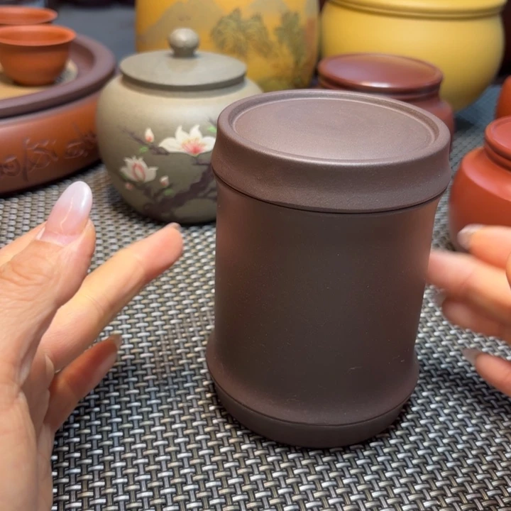 紫砂茶叶罐中高端紫砂茶叶罐