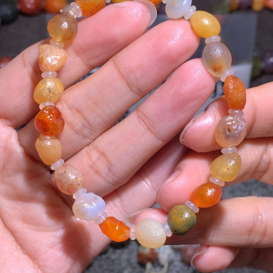 未镶嵌玛瑙/玉髓珠宝半成品