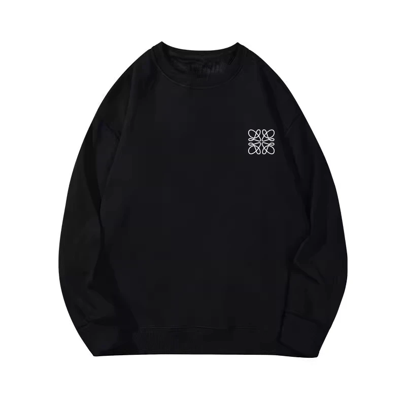 仓石一树潮牌秋冬新款简约印花卫衣男装宽松加绒休闲百搭圆领上衣