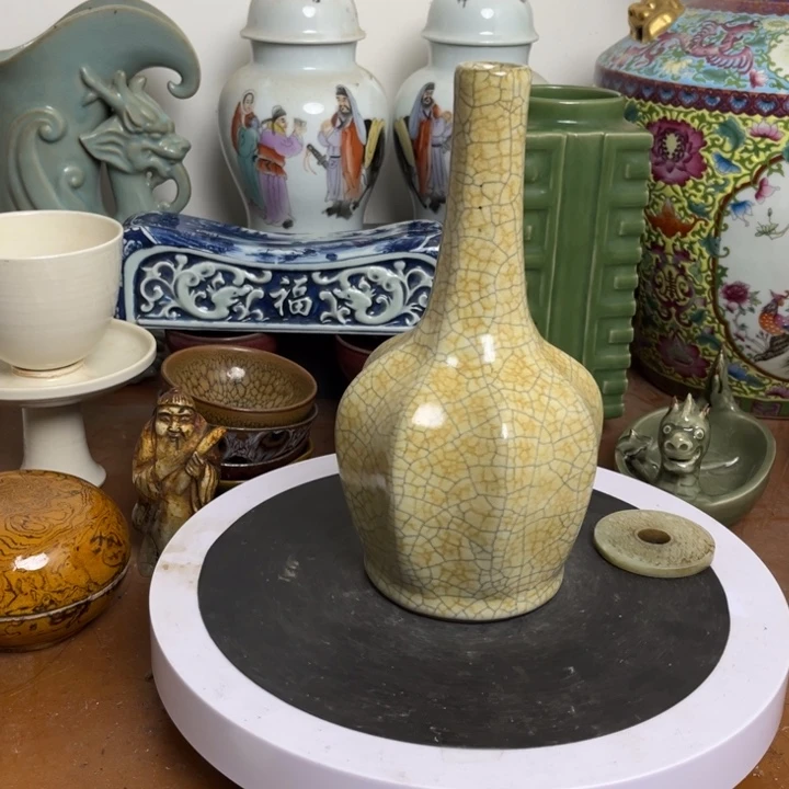 花瓶紫砂瓷器瓷器