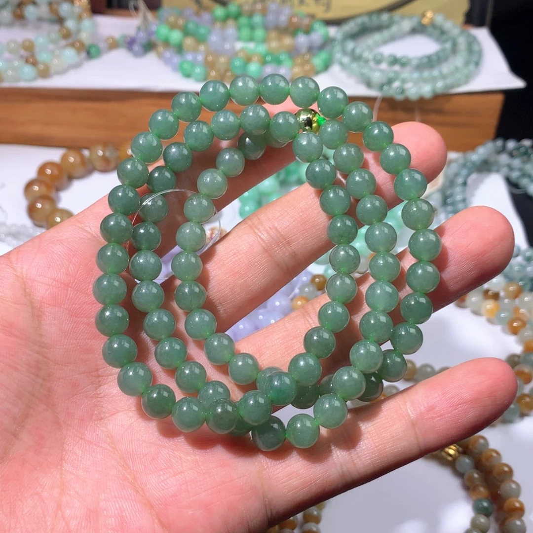 未镶嵌手链翡翠项链卡7.5