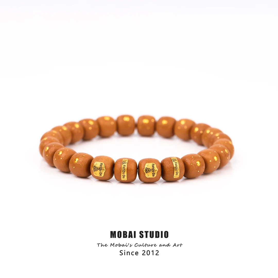 MOBAI Design 默白发售「梵古·摘星辰」手工猴头核桃雕刻手串