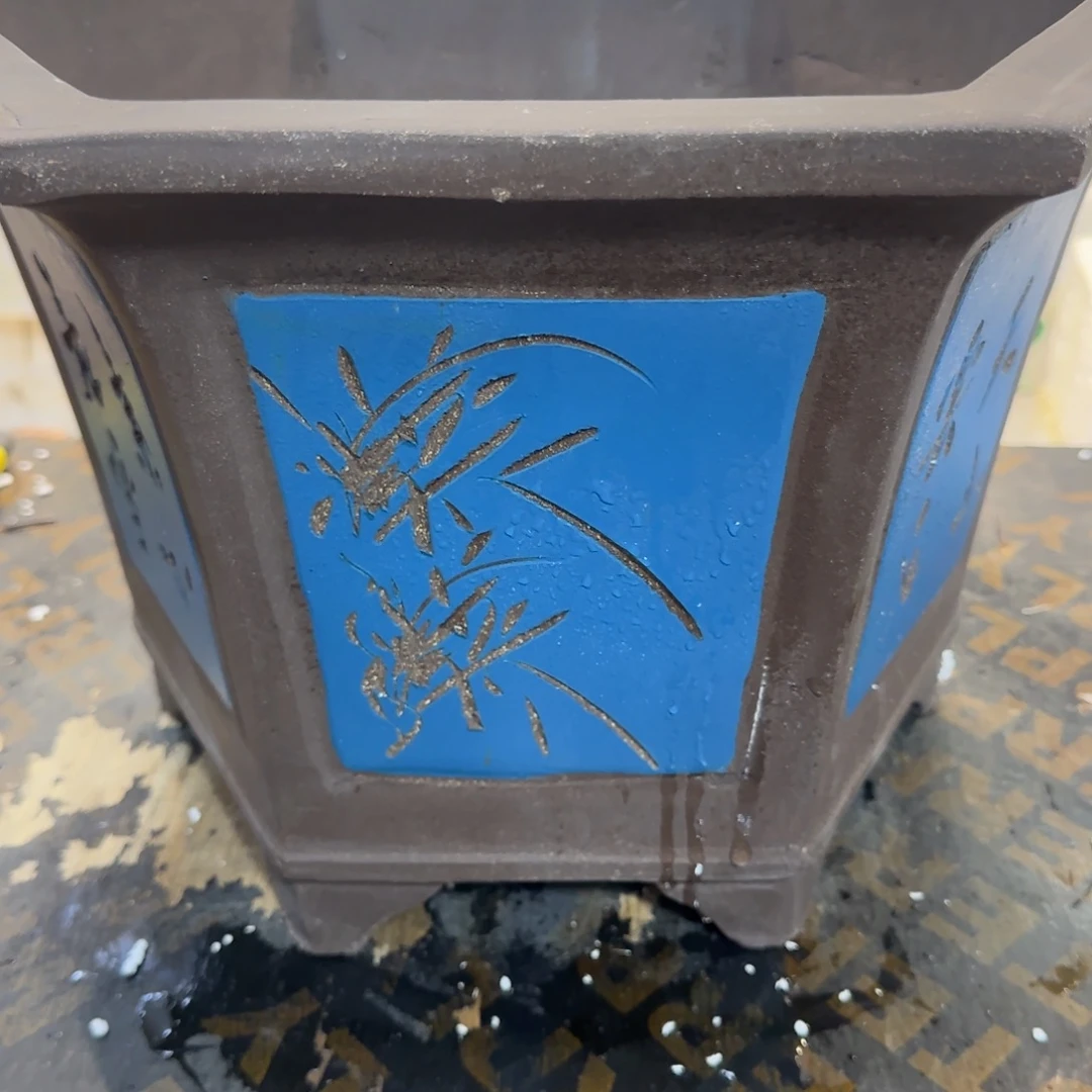 紫砂花盆紫砂口径32