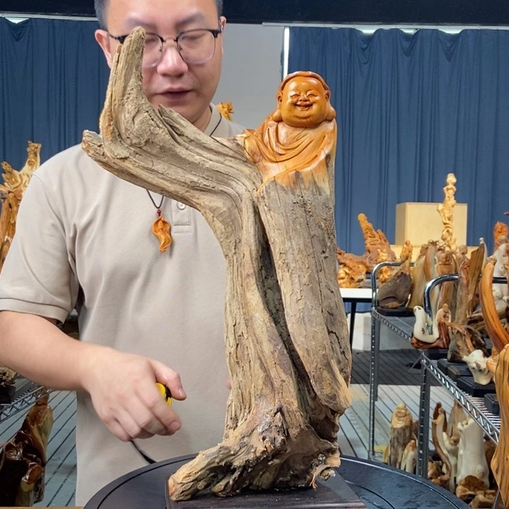 柏木（崖柏）随型摆件