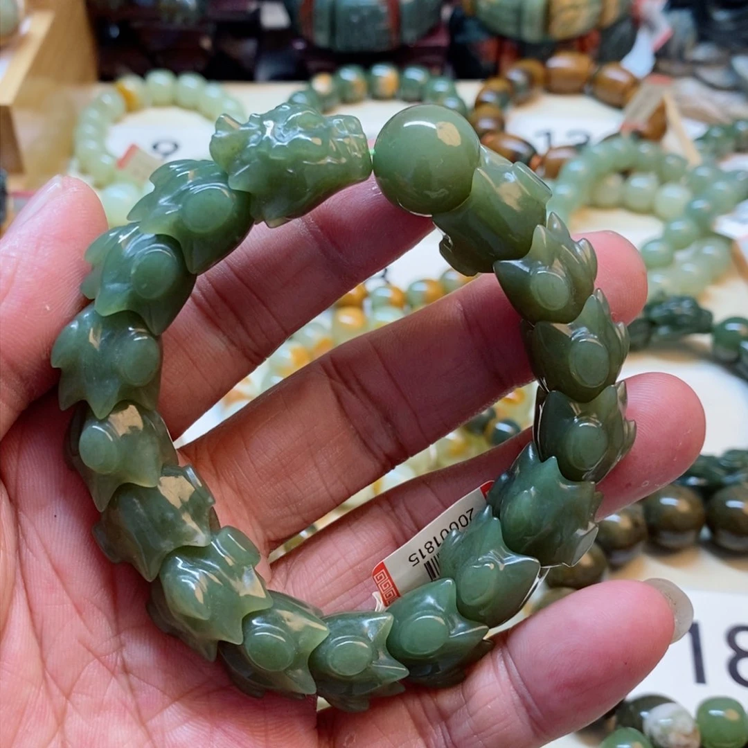 未镶嵌手串和田玉静**梦