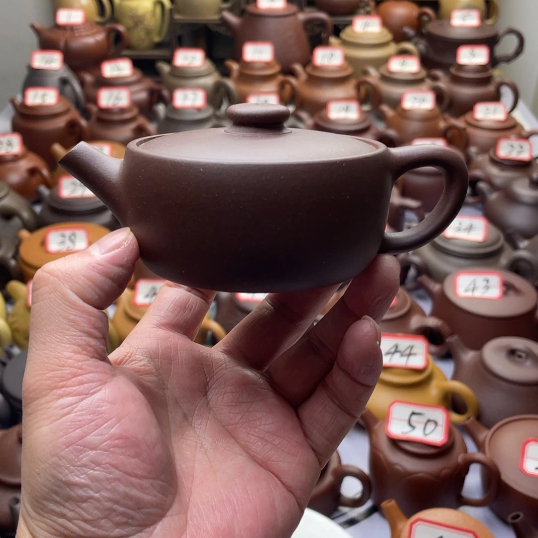 茶壶紫砂宜兴紫砂半手工