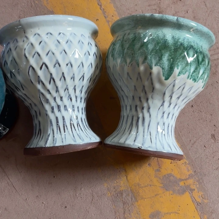 花盆紫砂口径15高度18两只正品