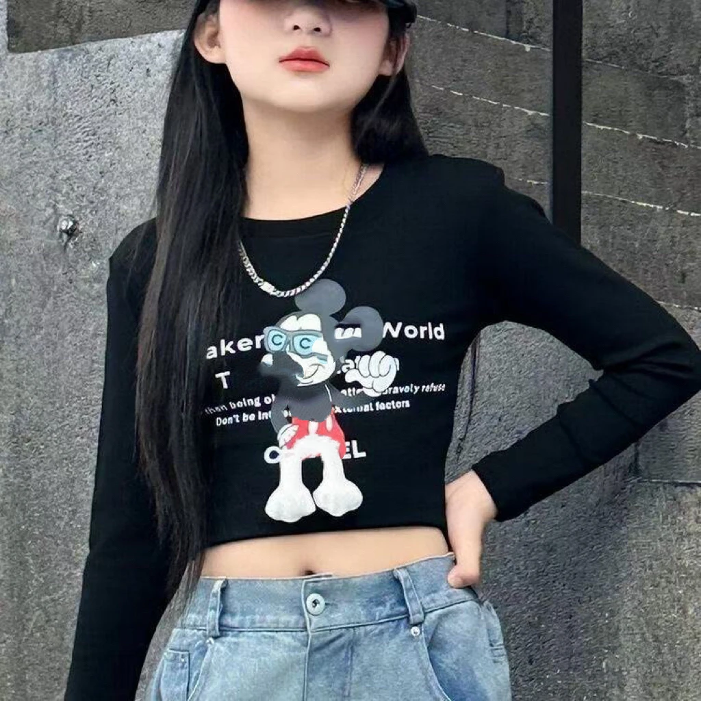 童装清仓款米米奇奇垫肩t恤（不做售后）