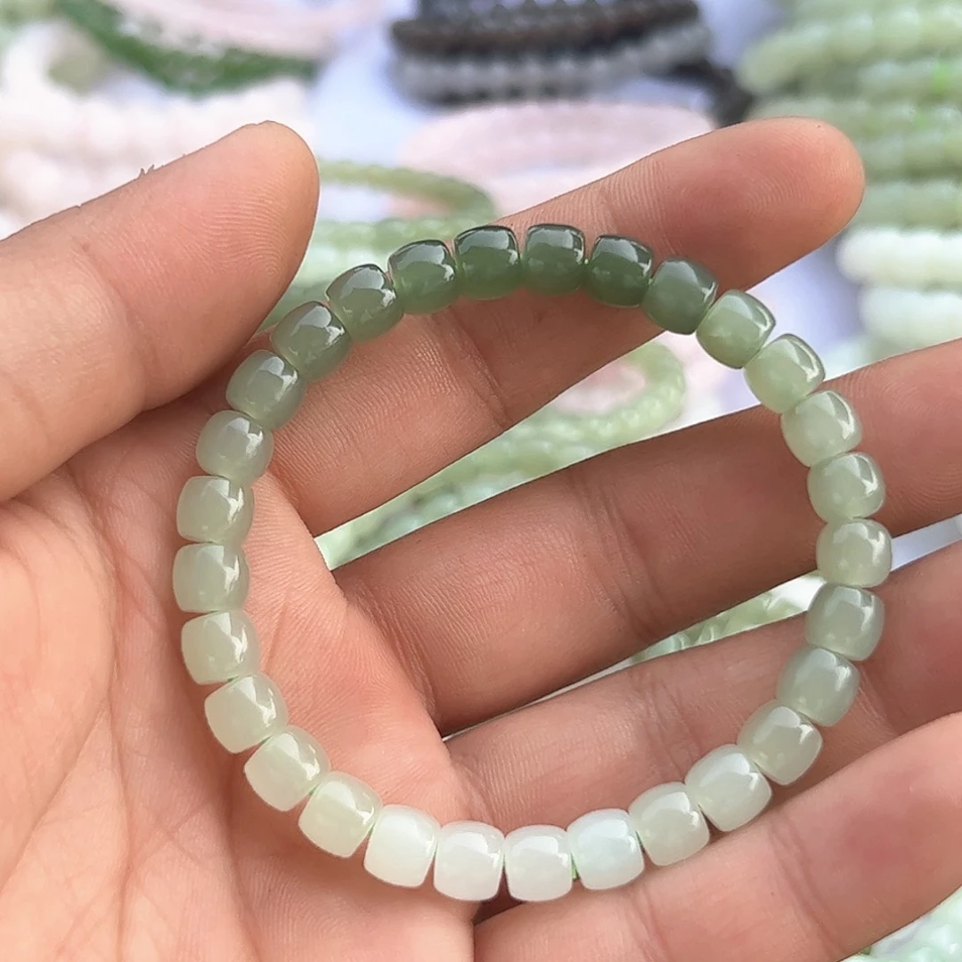 和田玉颈饰未镶嵌雪*