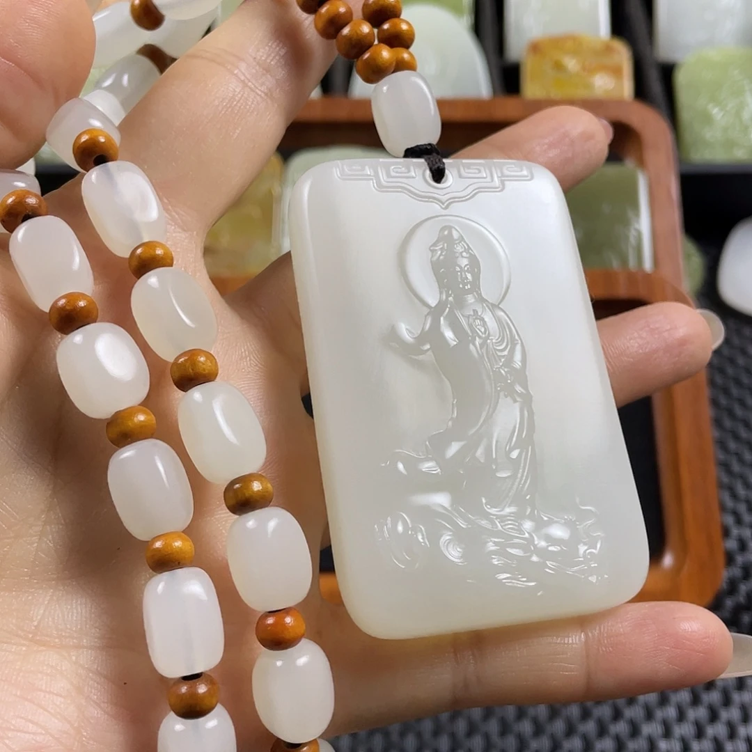 一物一拍观音吊坠