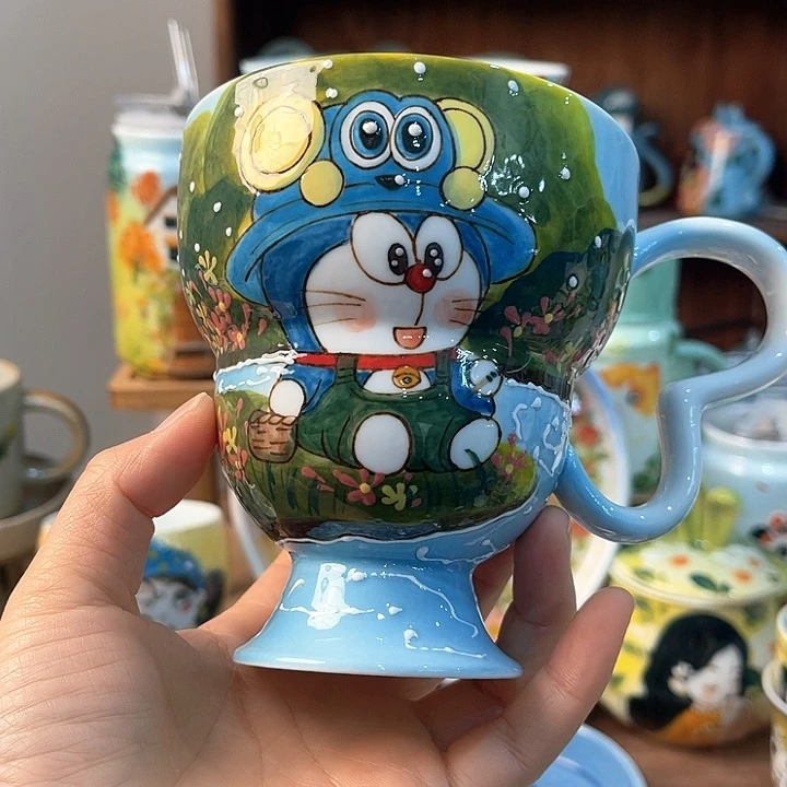 陶景德镇釉下手绘陶瓷