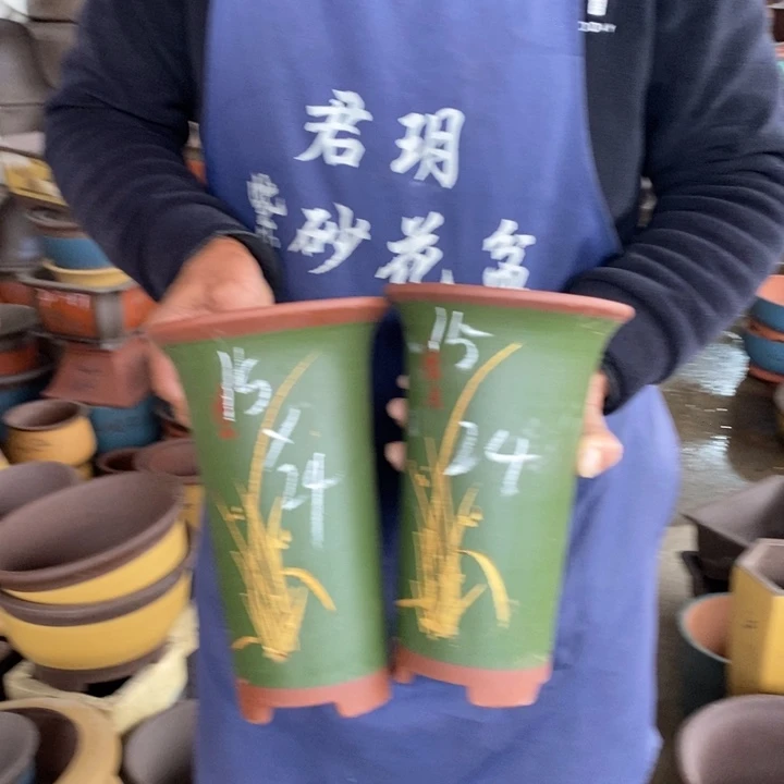 紫砂花盆紫砂花盆盆栽花卉苗木种植