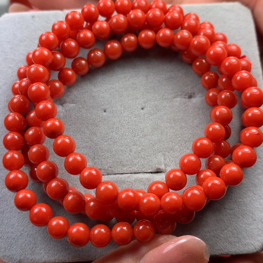 未镶嵌珠子5.8m南红玛瑙