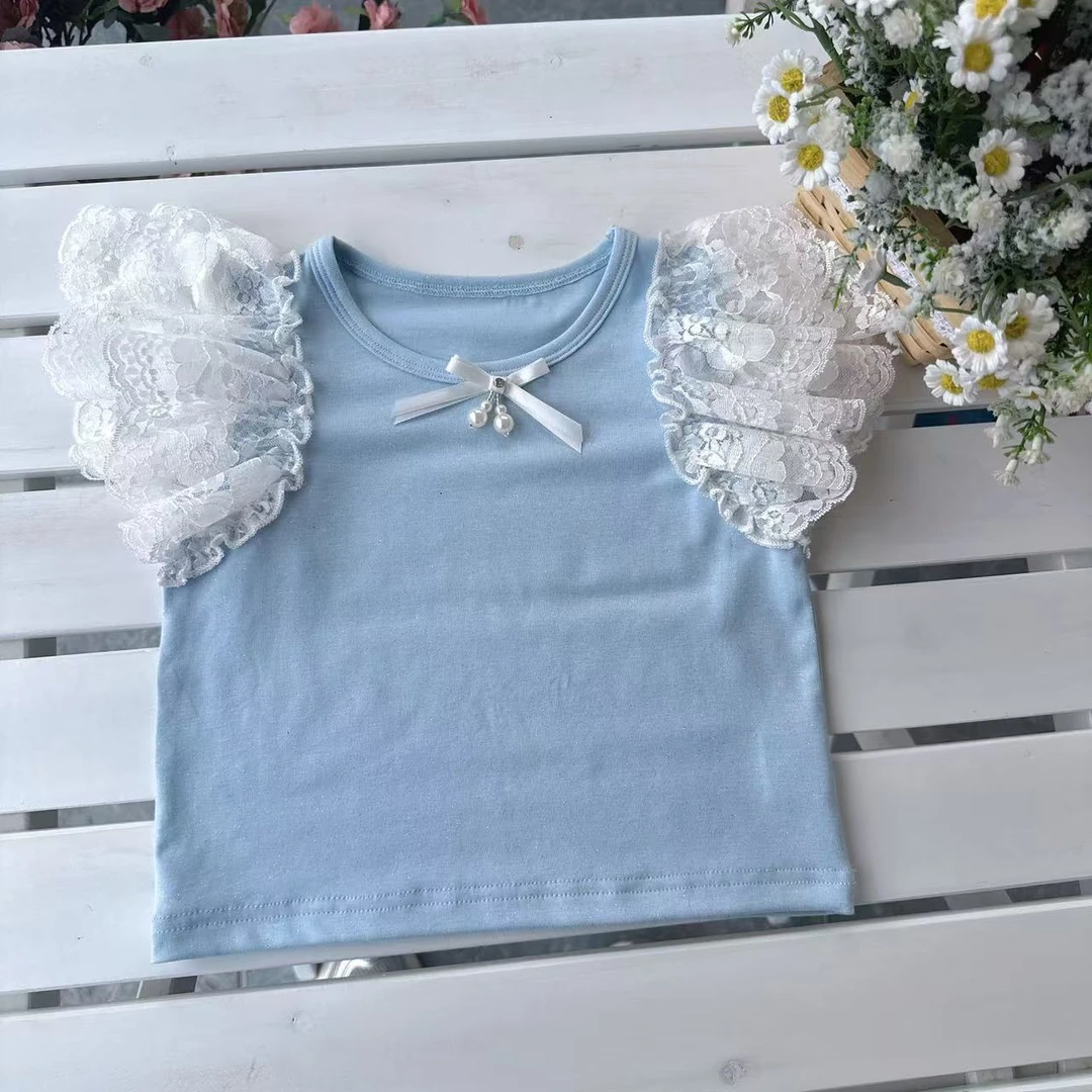 TC.KIDS福利款#63071 品牌童装2025春夏新款女童时尚舒适短袖