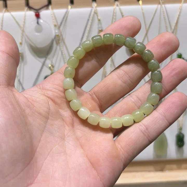 和田玉（糖玉）未镶嵌手链