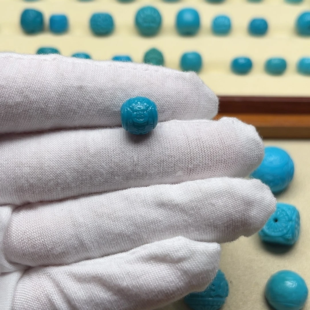 绿松石未镶嵌天然原矿绿松石无镶嵌黄财9