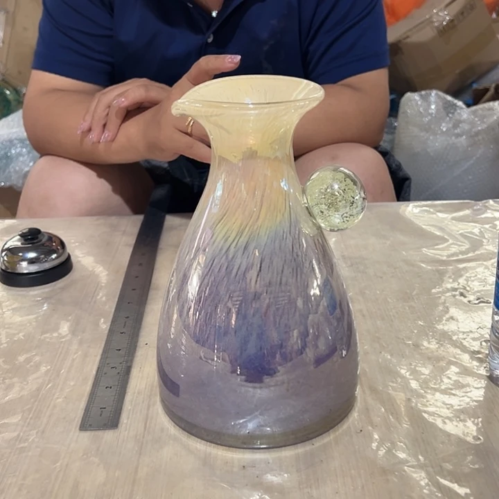 琉璃弘扬琉璃花器高度微瑕22