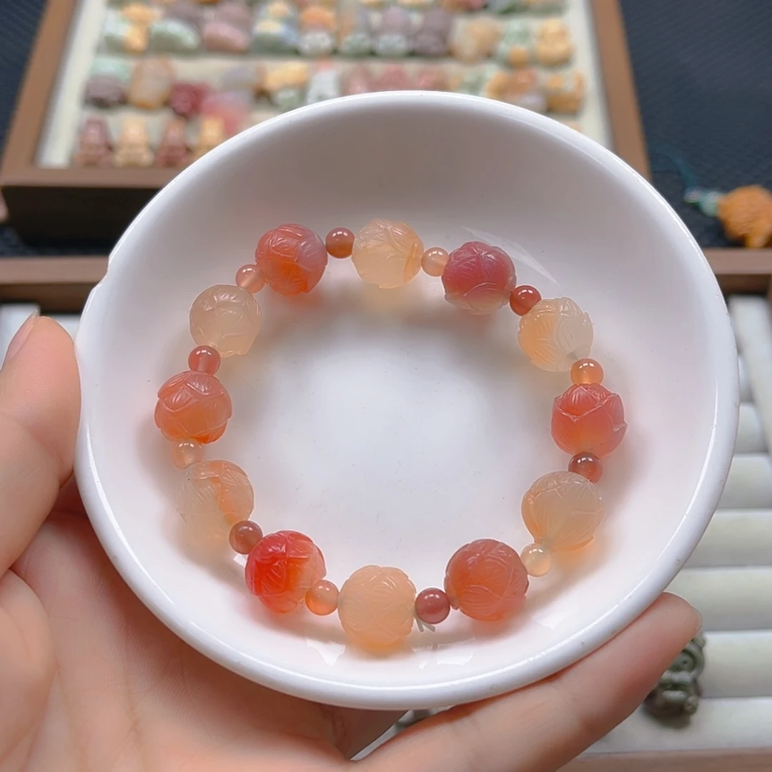 【闪购商品】未镶嵌石英质玉珠宝半成品