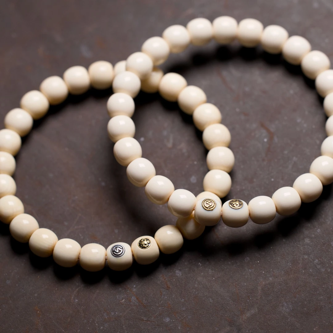 非金属树脂手链 老高专属--晟翊出品原生冰料猛猛单圈文玩手串