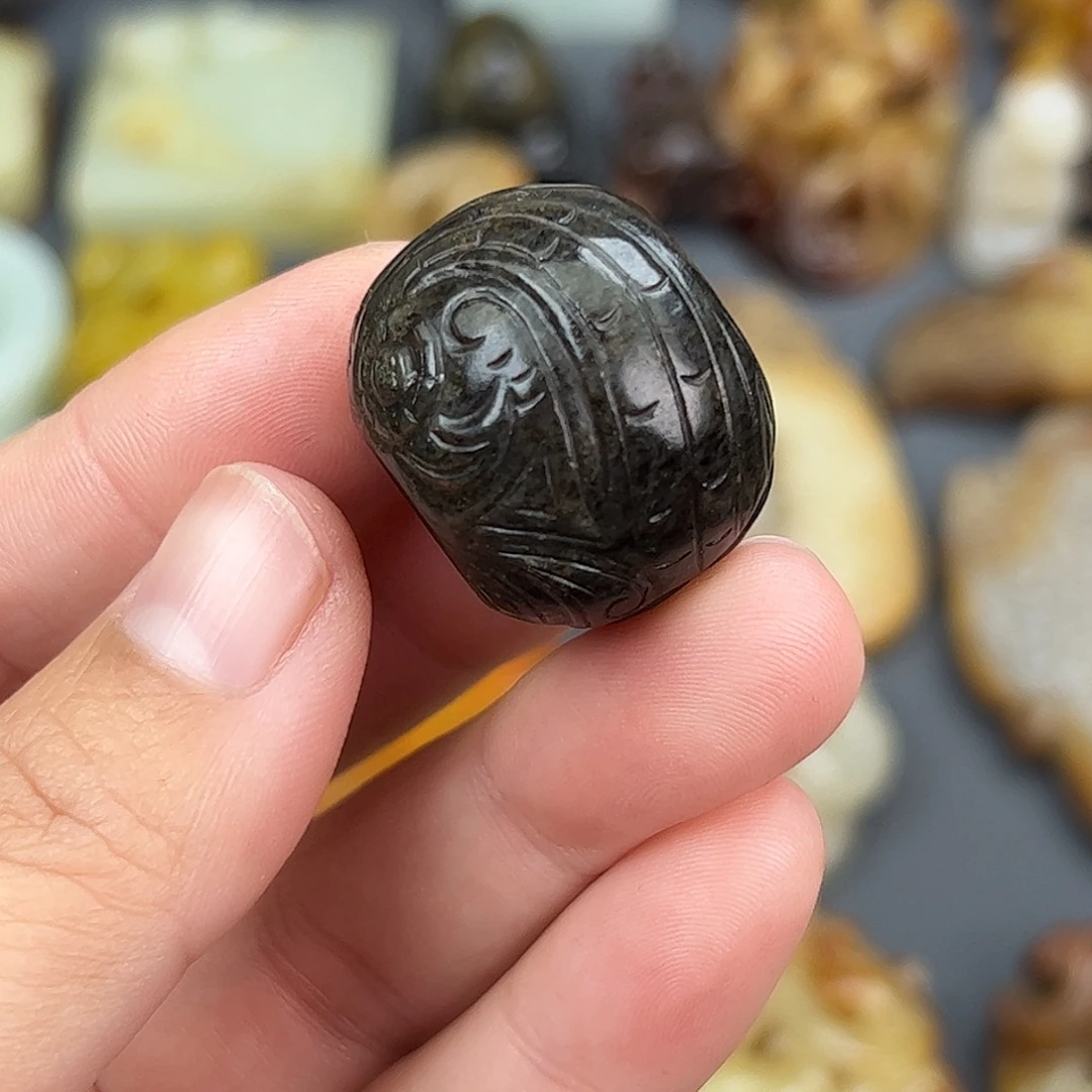 和田玉（糖玉）未镶嵌车挂