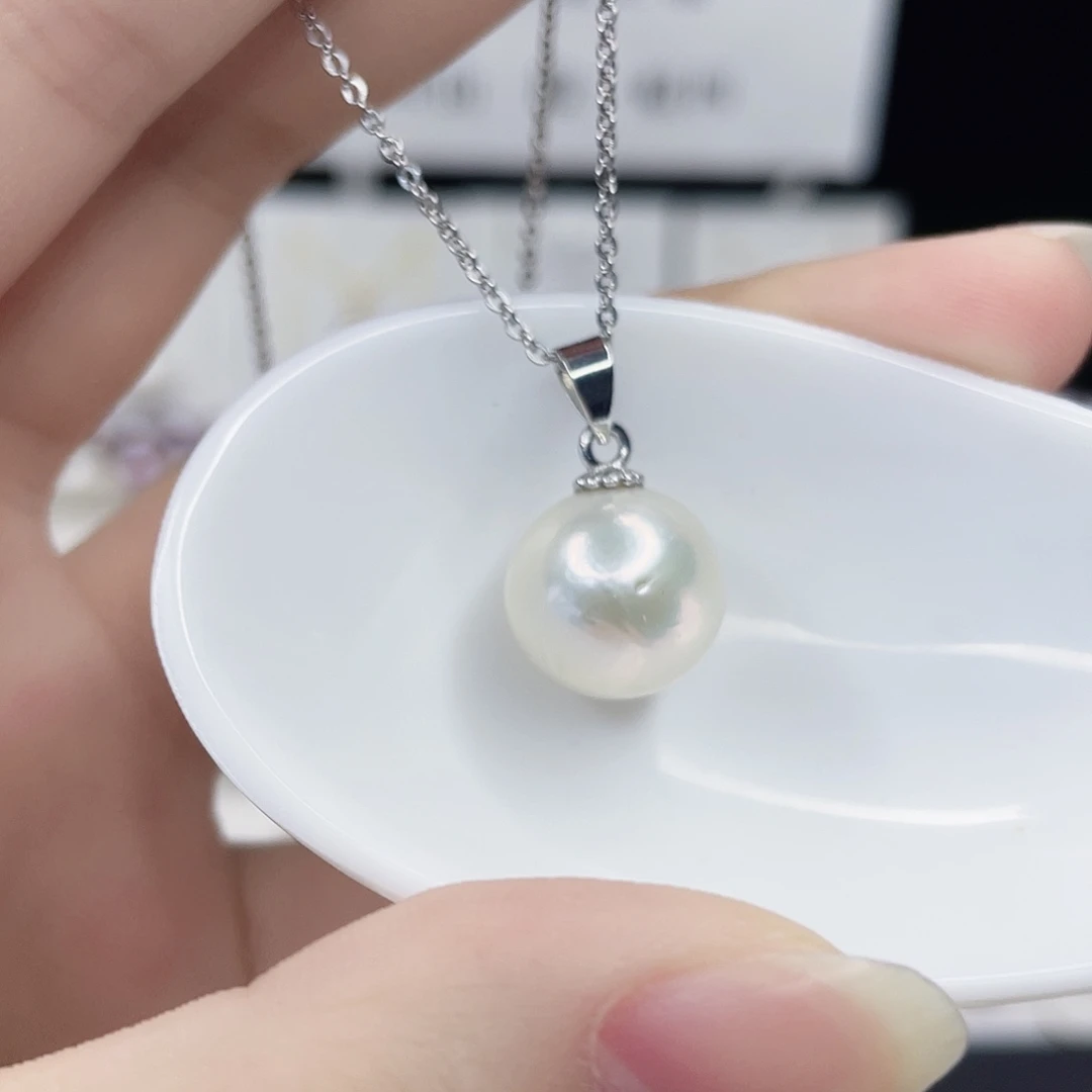 淡水珍珠吊坠(赠链)合金