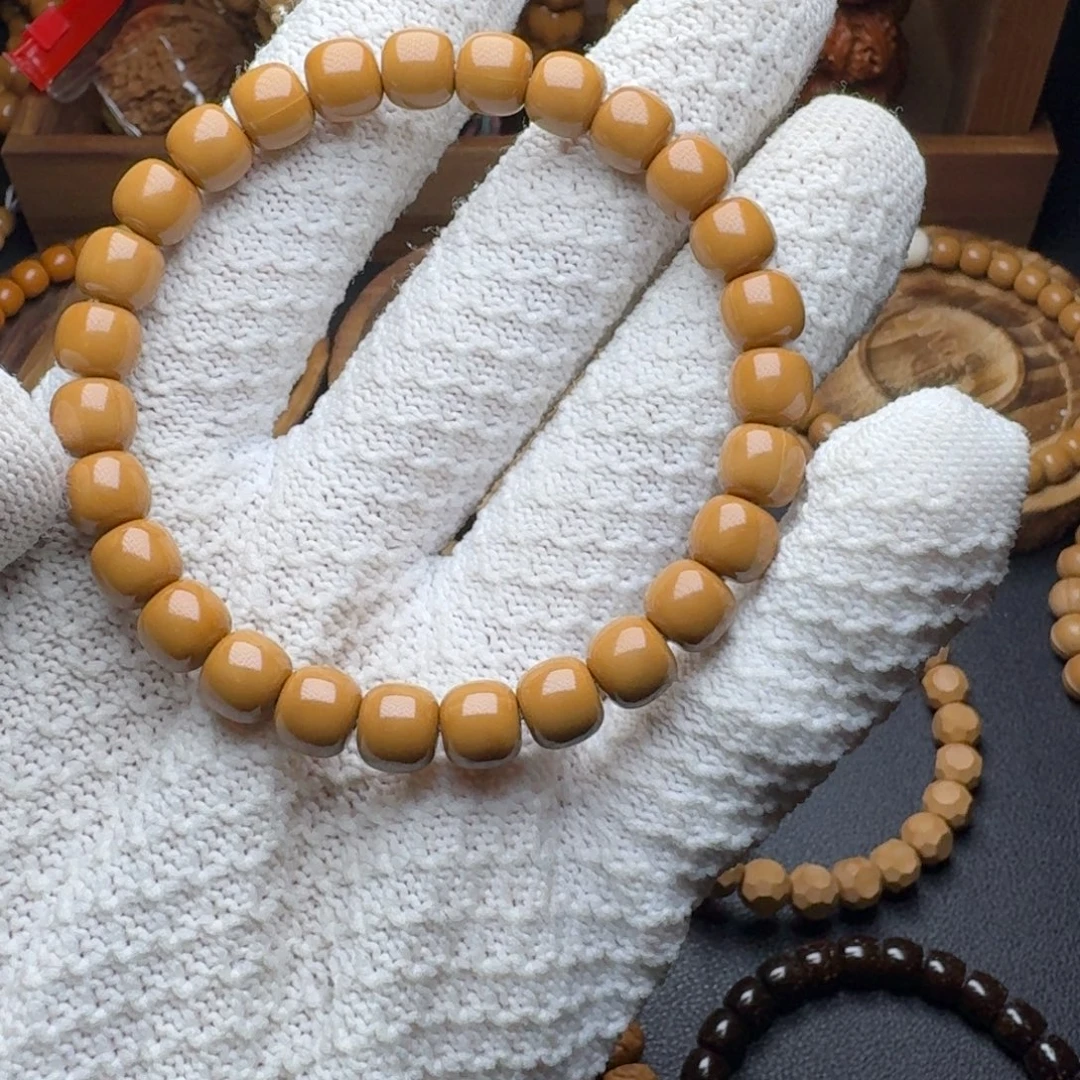 冀***雨猴头核桃手串玻璃老型8.5mm