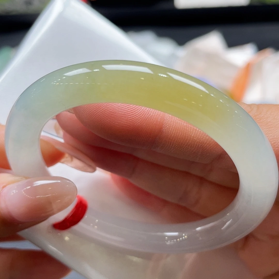 未镶嵌手镯翡翠25号52.7