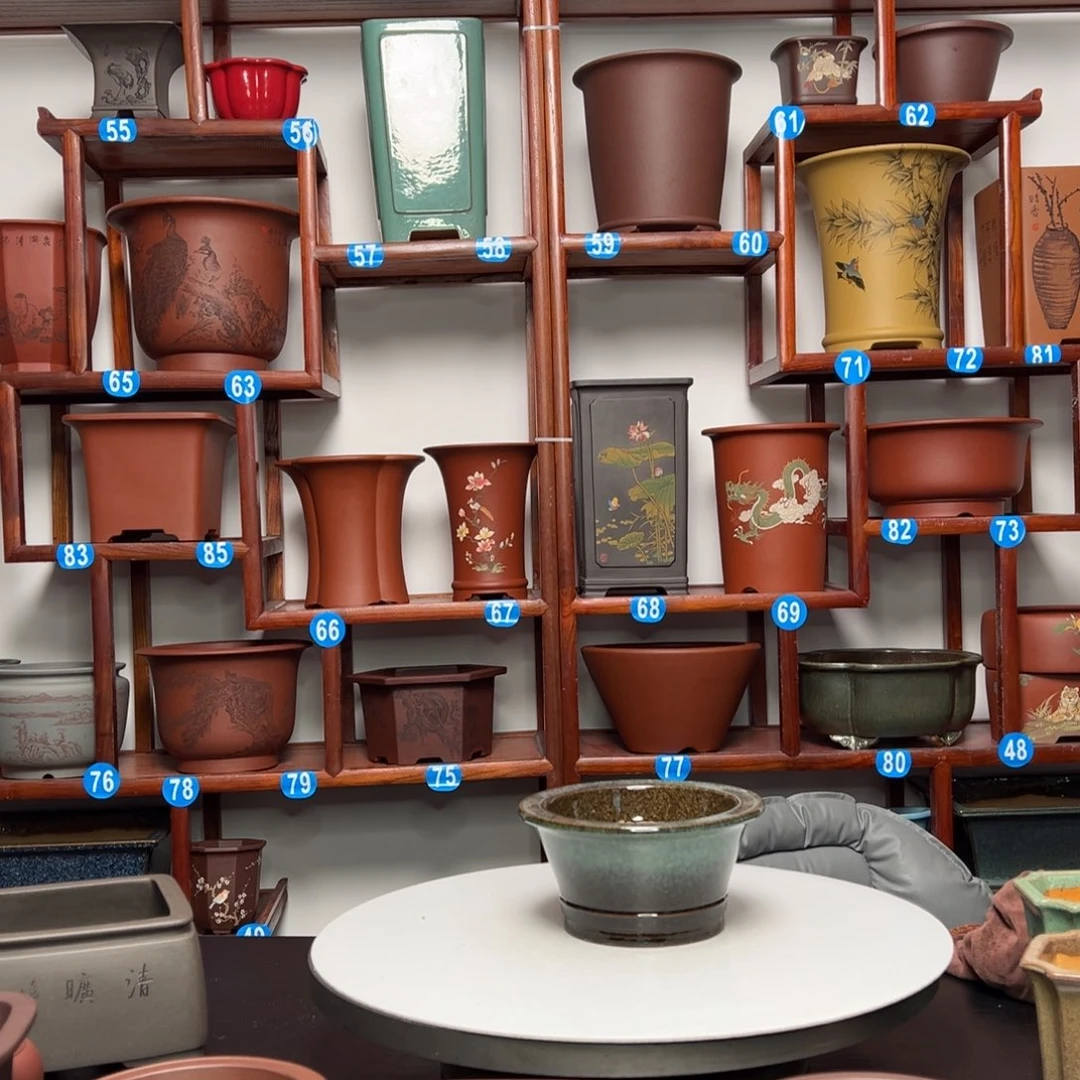 紫砂花盆叮*当紫砂花盆