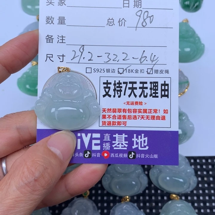 壹***锋翡翠未镶嵌颈饰天然