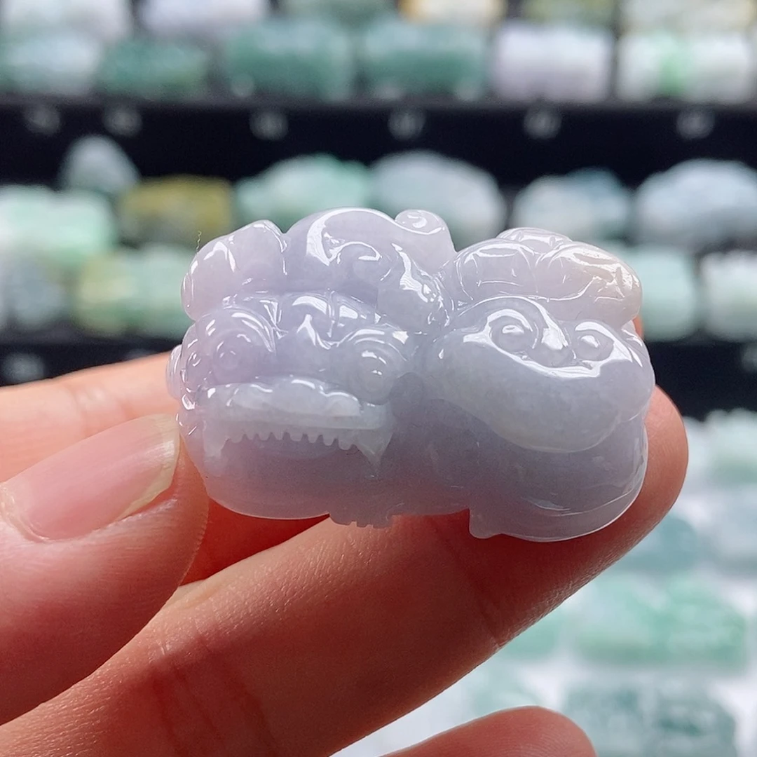 颈饰未镶嵌翡翠翡翠貔貅