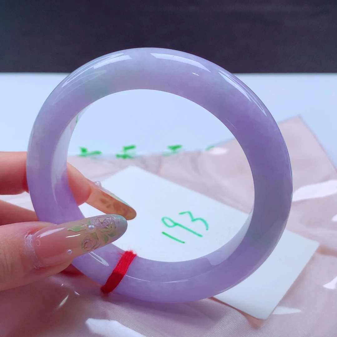 翡翠手镯未镶嵌天然缅甸翡翠A货手镯 93号