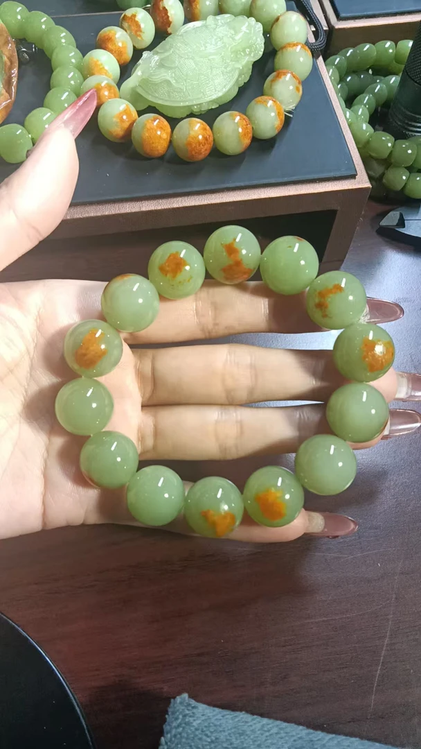 河磨玉精品手链，