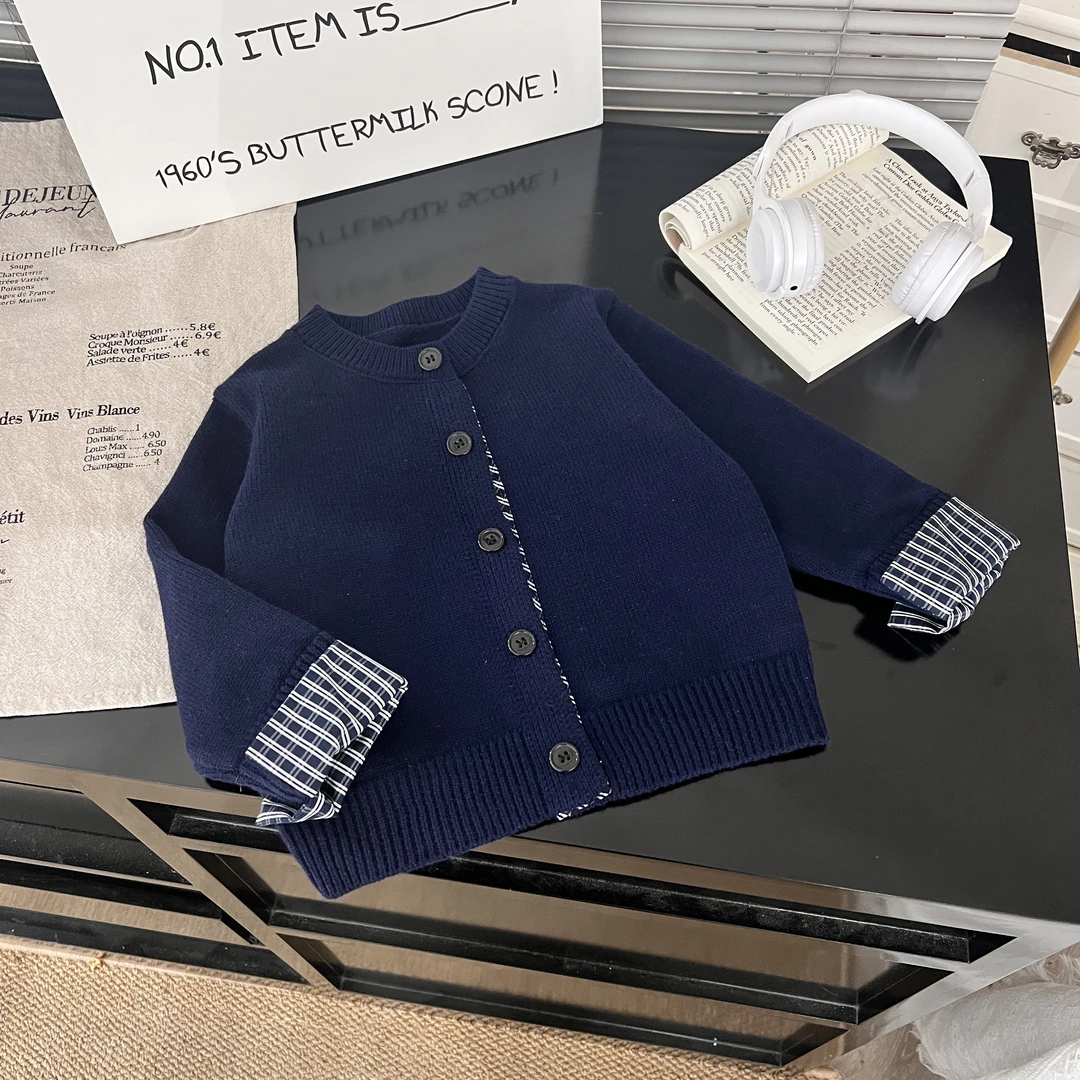 【YC】儿童开衫毛衣春秋女童男童休闲宝宝cs韩版ol洋气时尚秋款7051