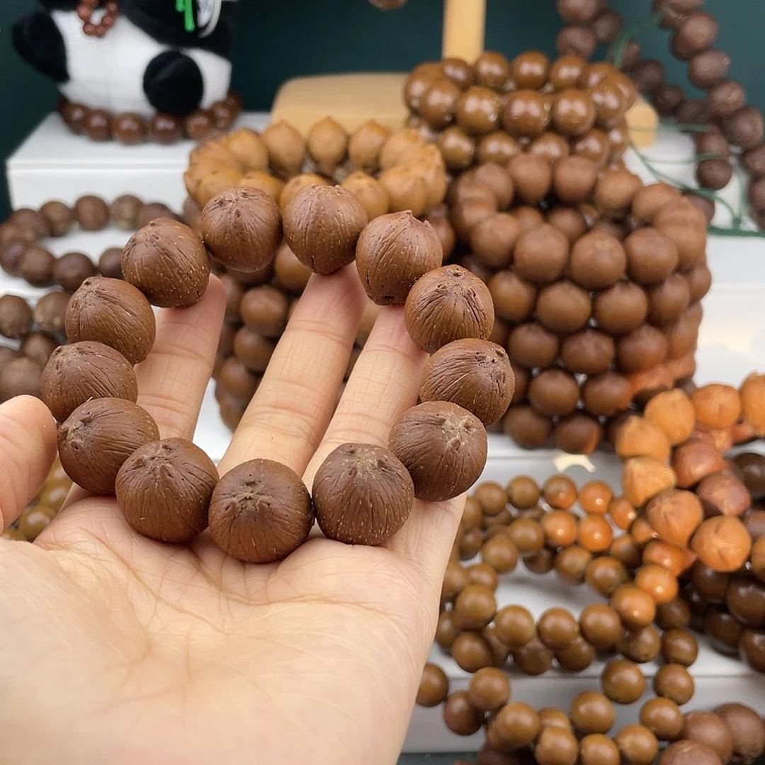 紫金鼠手串广****园原皮紫金鼠