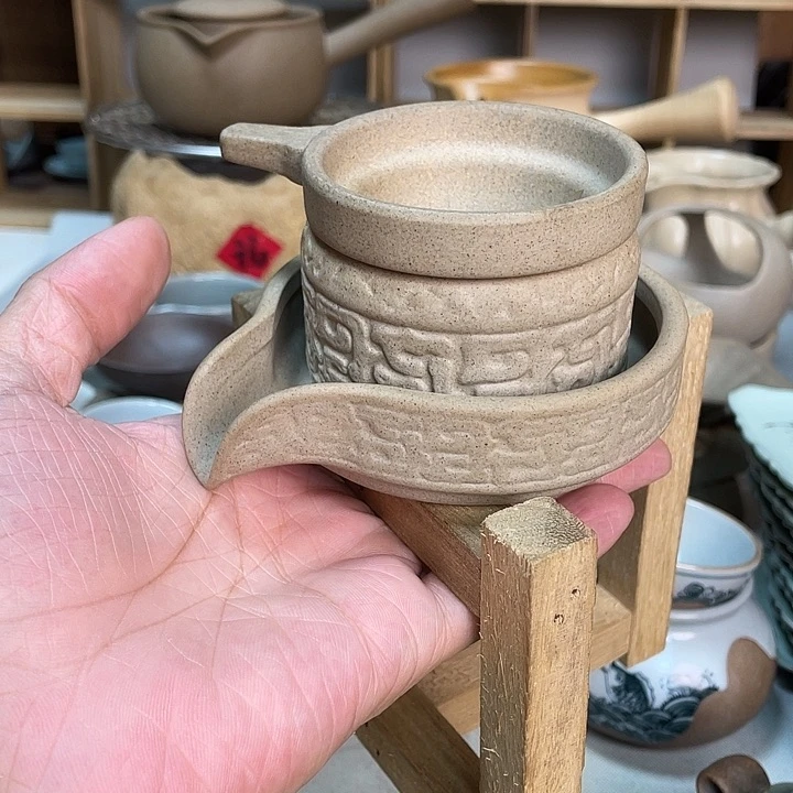 壶老段烧陶瓷茶器
