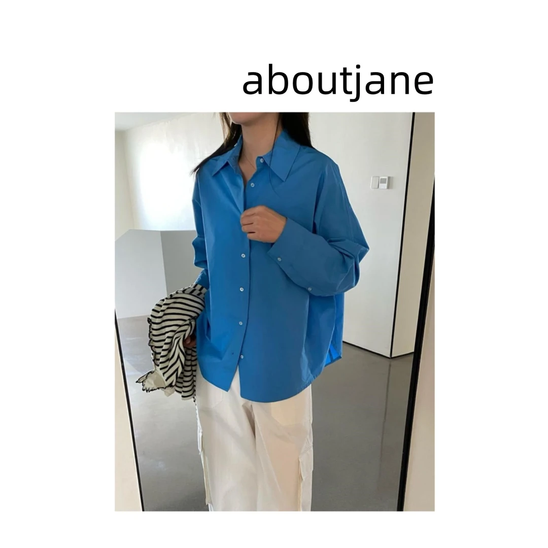 糕糕' 春夏特调油画系列 净版宽松休闲衬衫CS029916