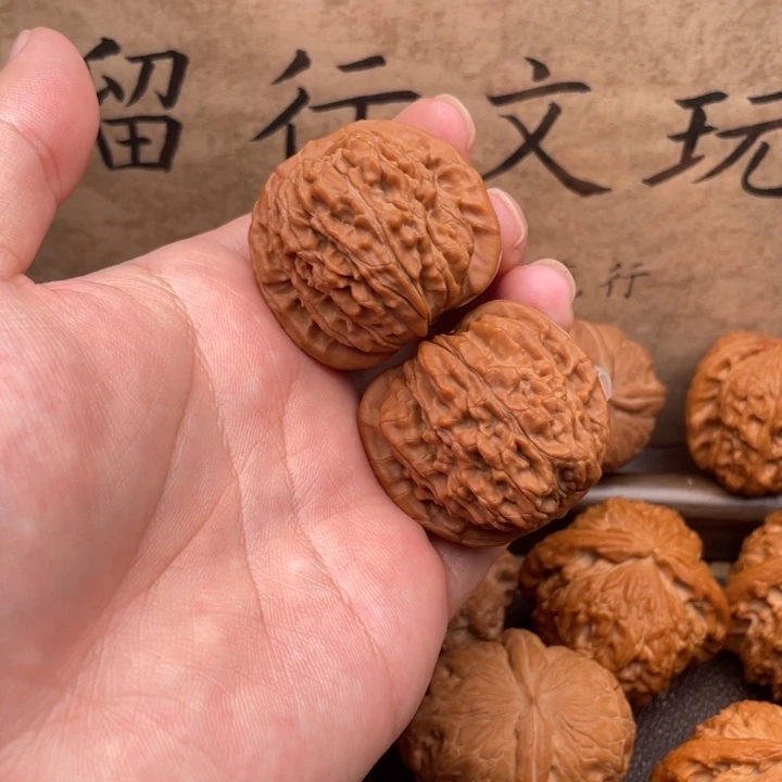 把件文玩核桃38四座楼