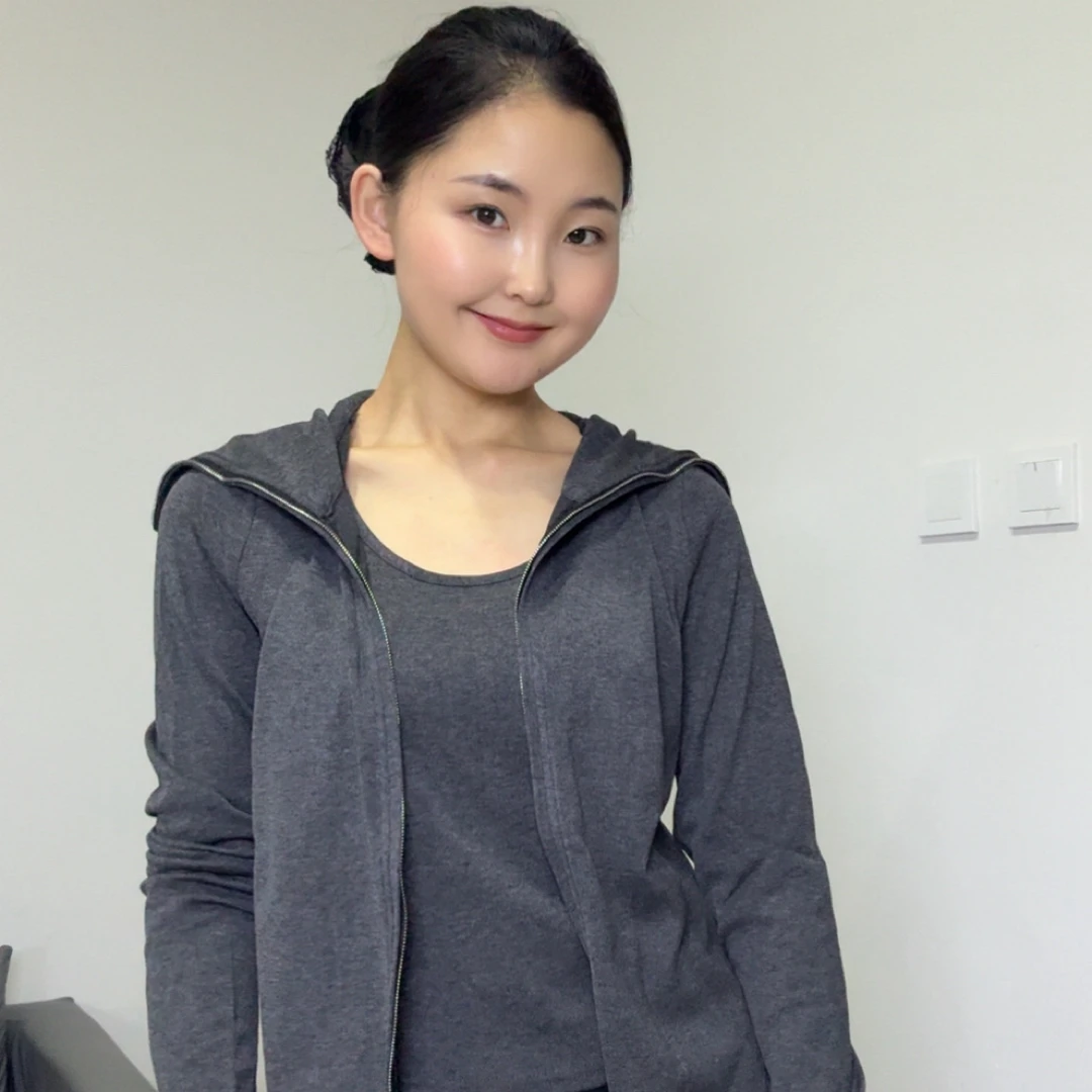 25103秋冬德绒连帽开衫宽松休闲风时尚气质长袖直筒裤套装