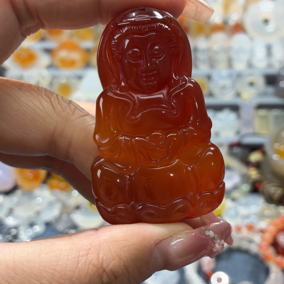 玛瑙/玉髓未镶嵌吊坠(不含链)